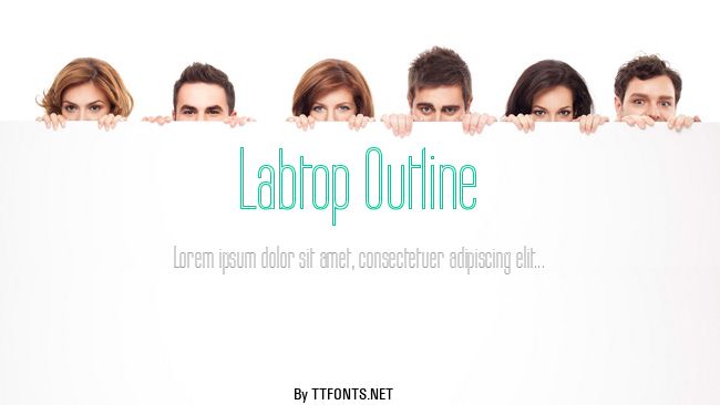 Labtop Outline example